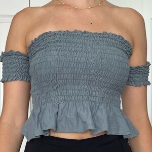 Women's Truly Madly Deeply Off the Shoulder Crop Top - XS